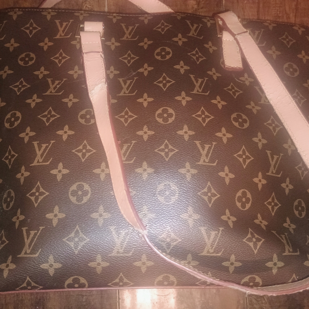 Louis Vuitton Brown Monogram Tote Bag